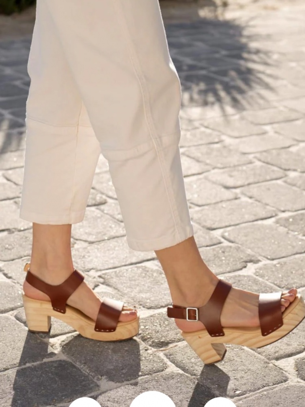 Burgundy Open Toe Clog